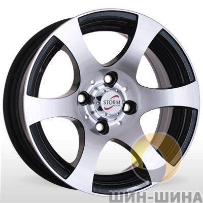 Диски W 633 BP (Black Polished) Storm